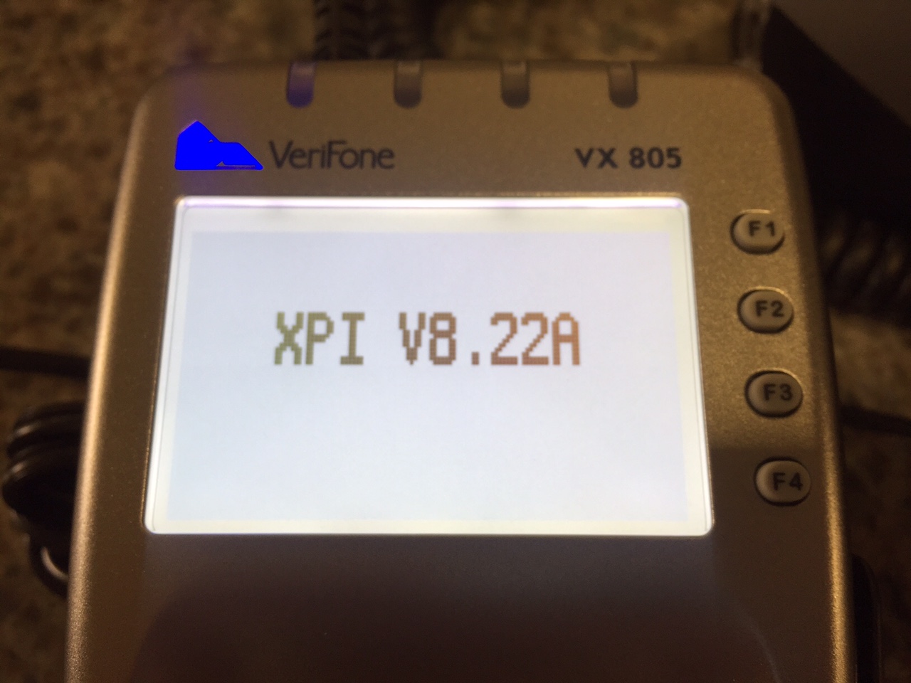 vx805 Screen