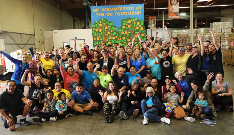 Team SBGA at OC Food Bank