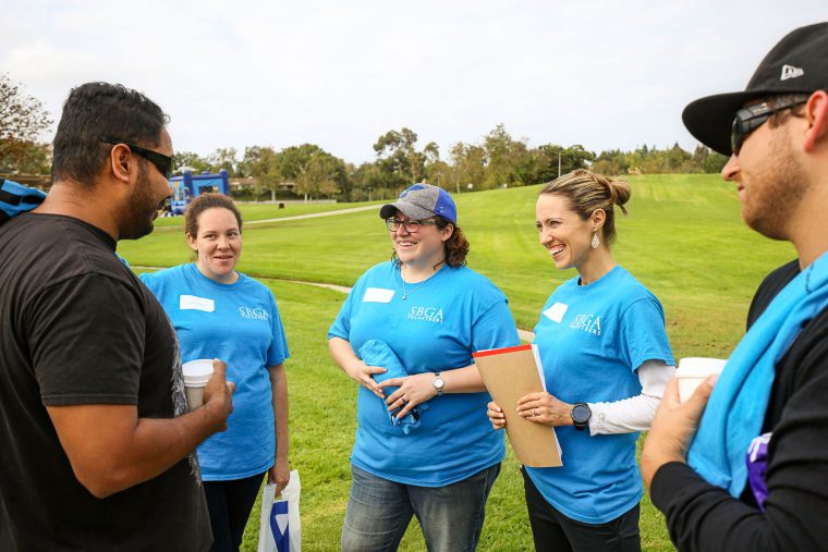 Team SBGA at Team Hope Walk